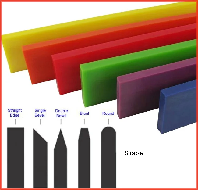 Triple Durometer Screen Printing Squeegee Rubber Buy Triple Durometer