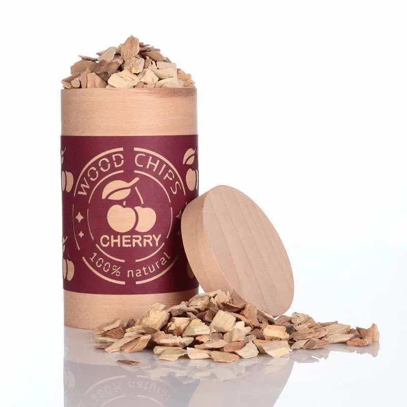 Cherry Wood Chips For Smoking Bbq 1 Litre Tube Buy Cherry Wood Chips