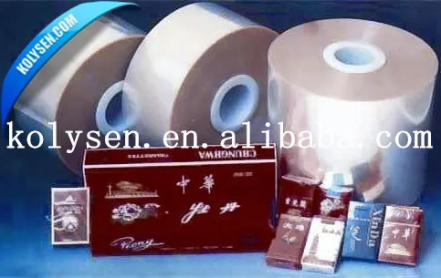 25 microns super clear BOPP tape film made in China