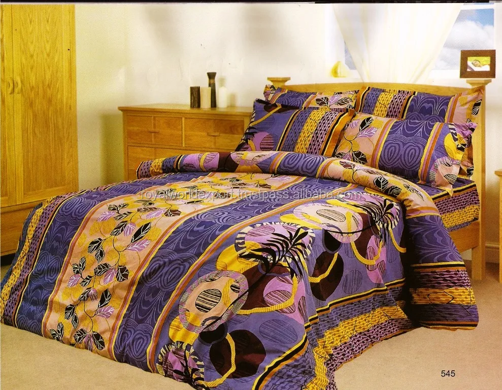 Indian Embroidered India Bedding Set Handmade Beautiful