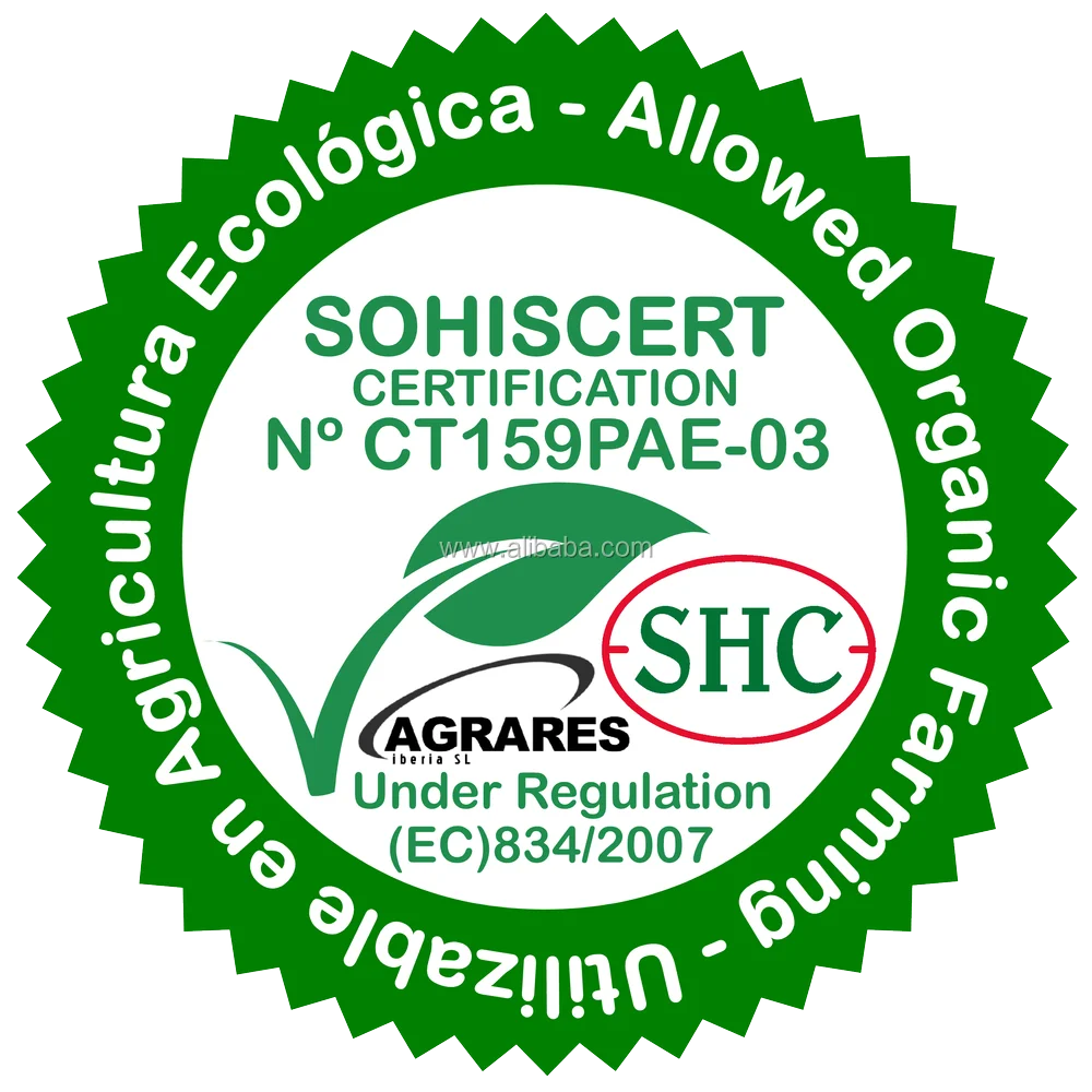 apto para uso en agricultura ecologica sohiscert organic farming