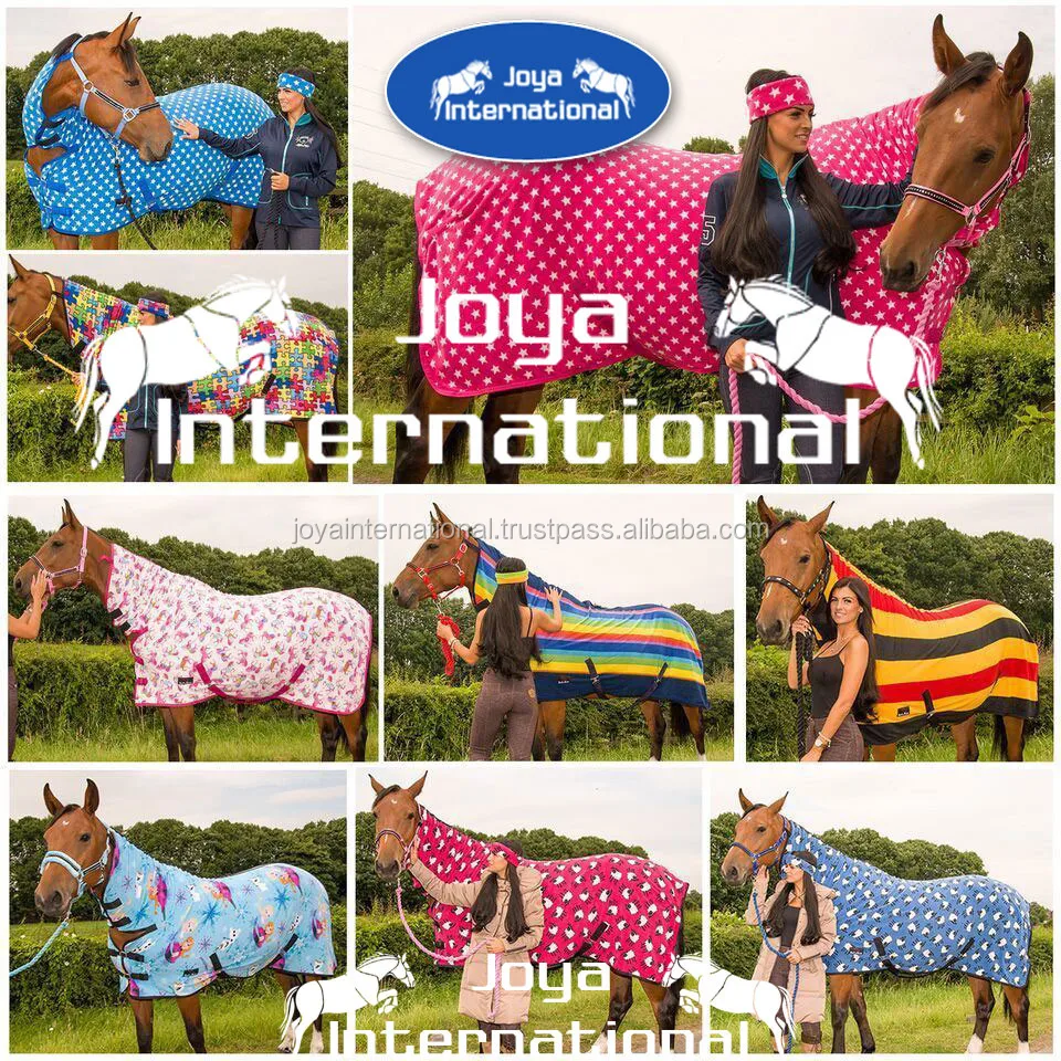 Luxury Horse Fleece Rug Fashionable Fleece Horse Rug Full Neck