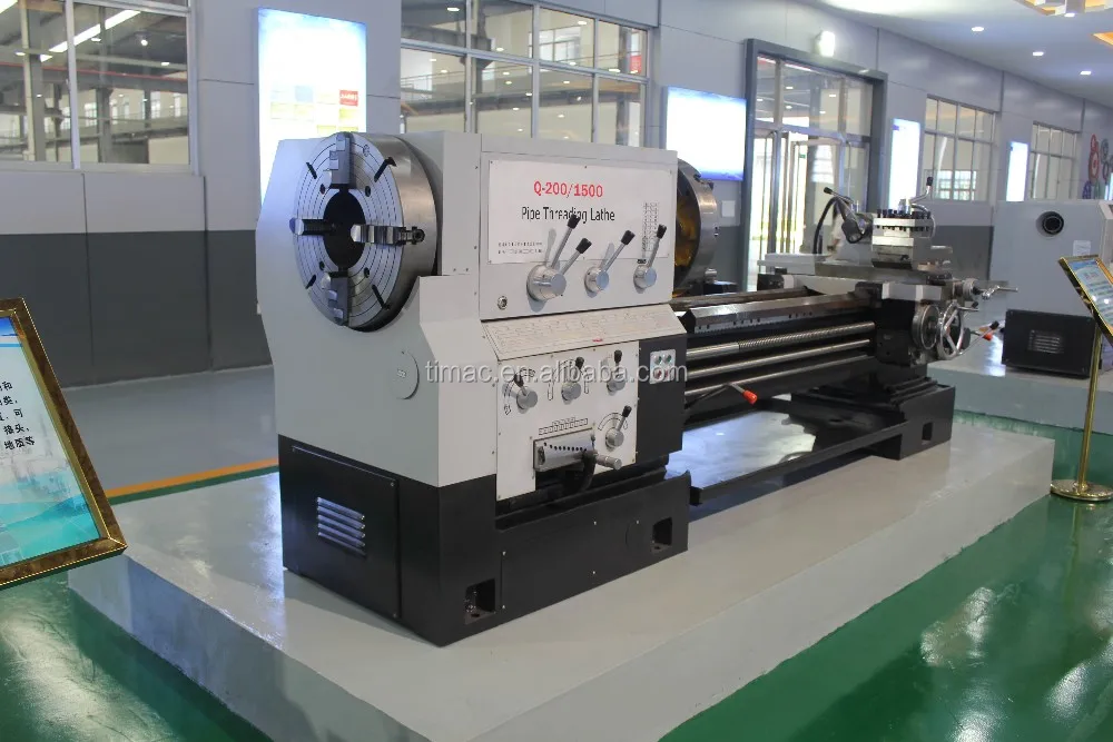 Conventional Big Bore Double Chuck Lathe Buy Big Bore Lathe,Double