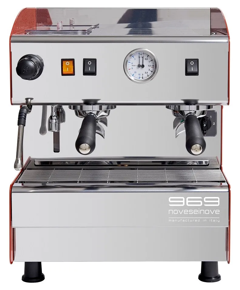 Italian Coffee Machine 969.coffee Duo 2 Groups Electronic Or Semi