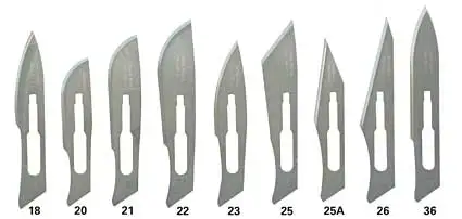 size 11 scalpel blades