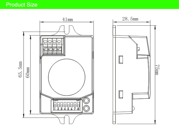 Seat Occupancy Sensor Mini Ceiling Mounted Motion Sensor Wholesale
