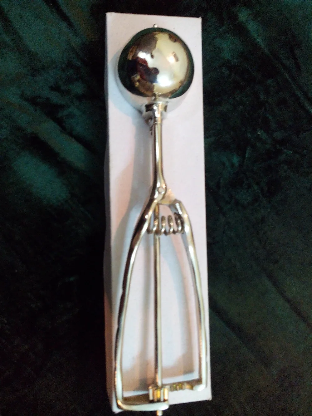 Antique Metal Brass Ice Cream Cutter Scope 30 Gram,50 Gram & 70 Gram