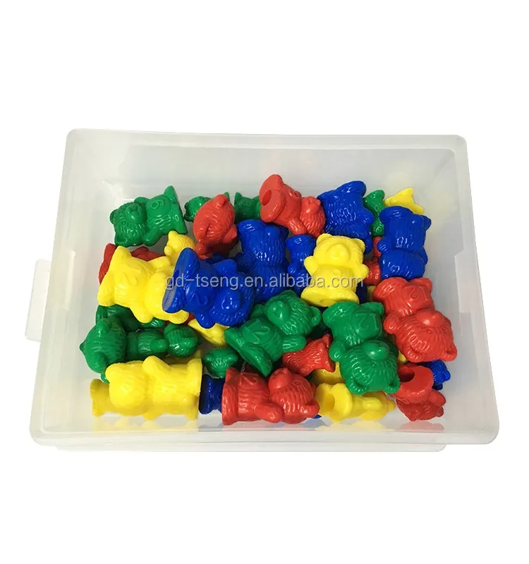 plastic teddy bear counters