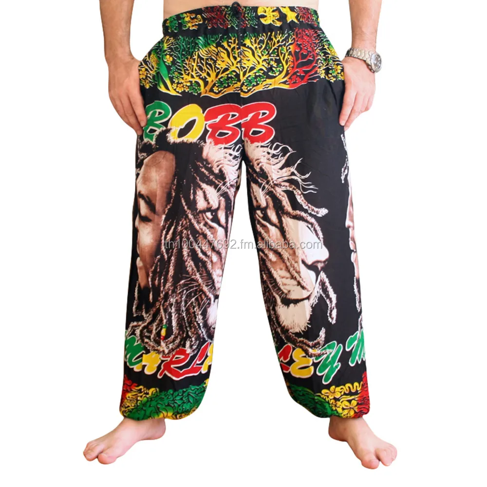 Bob Marley Pantalon Salon Reggae Pantalon Mode Rasta Vêtements En Gros