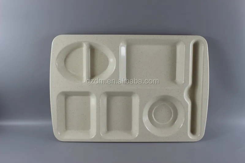 Melamine Divide Dish Plastic Restaurant plate