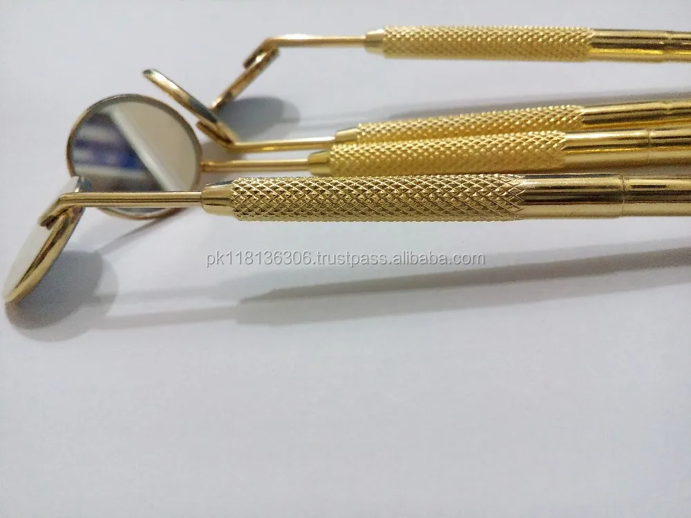 Beautiful Lady Gold Eyelash Extension Mirror And Tweezers Buy Gold Plated Eyelash Extension