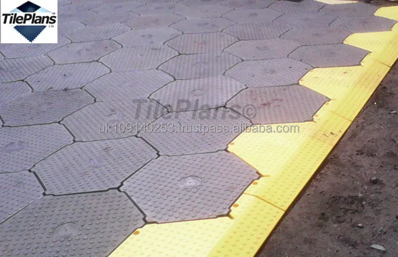 Instant Temporary Helicopter Landing Pad Floor Tiles System