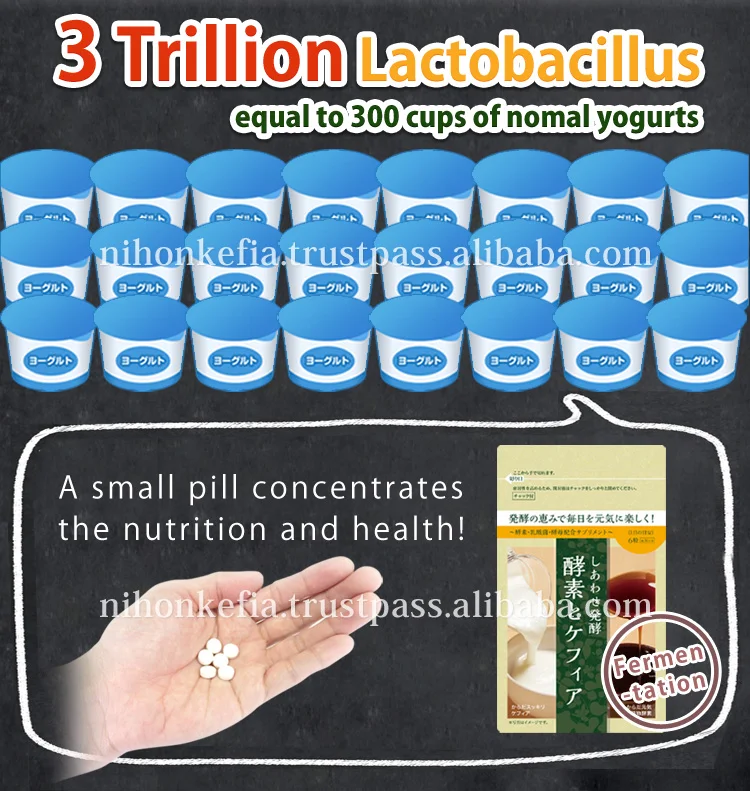 Nutritious super slim diet pills with multiple functions containing Probiotics , Yeast , and Enzyme made in Japan , OEM OK
