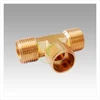 Brass Tee Union