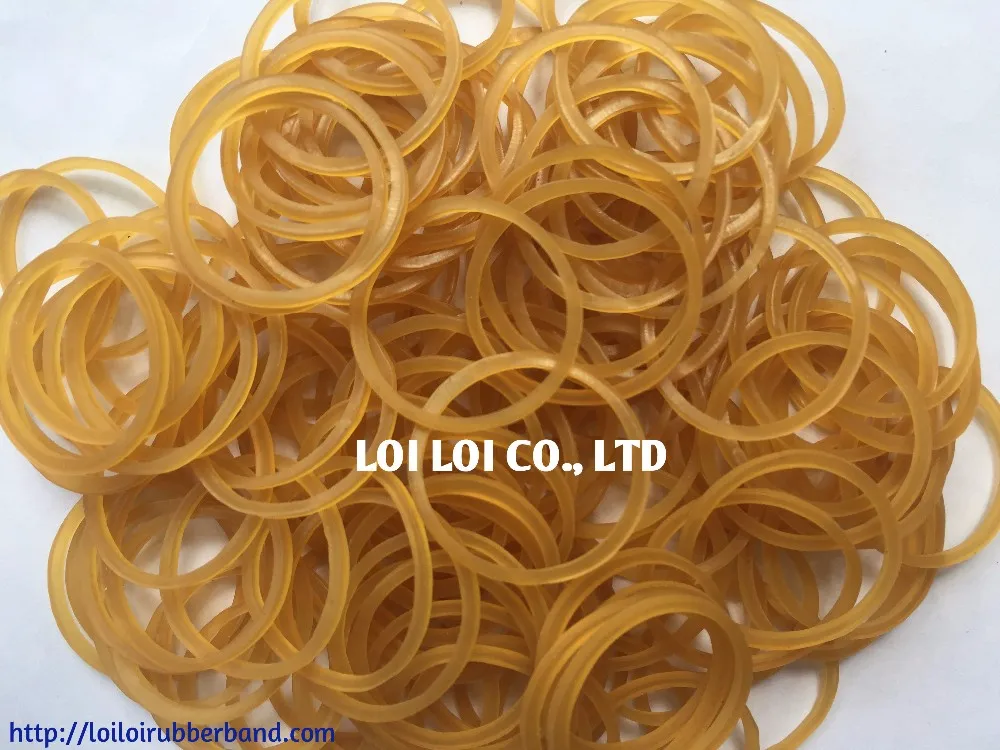 Customized Elastik Natural Rubber Bands Factory Supply Heat Resistant