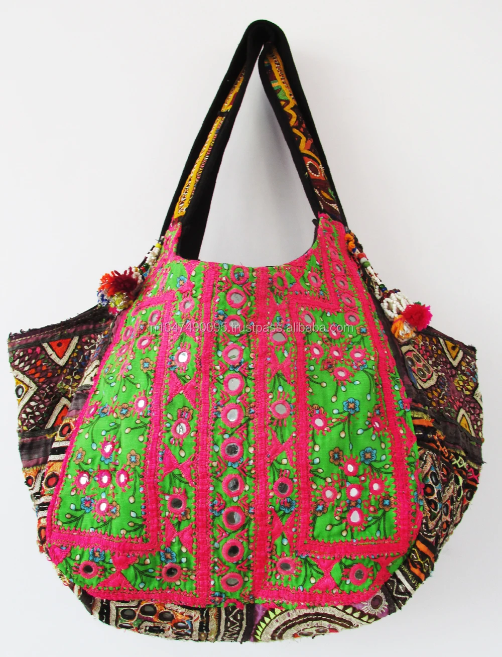 Latest 2016 Afgani Ethnic Indian Boho Traditional Tote Shoulder Bag ...