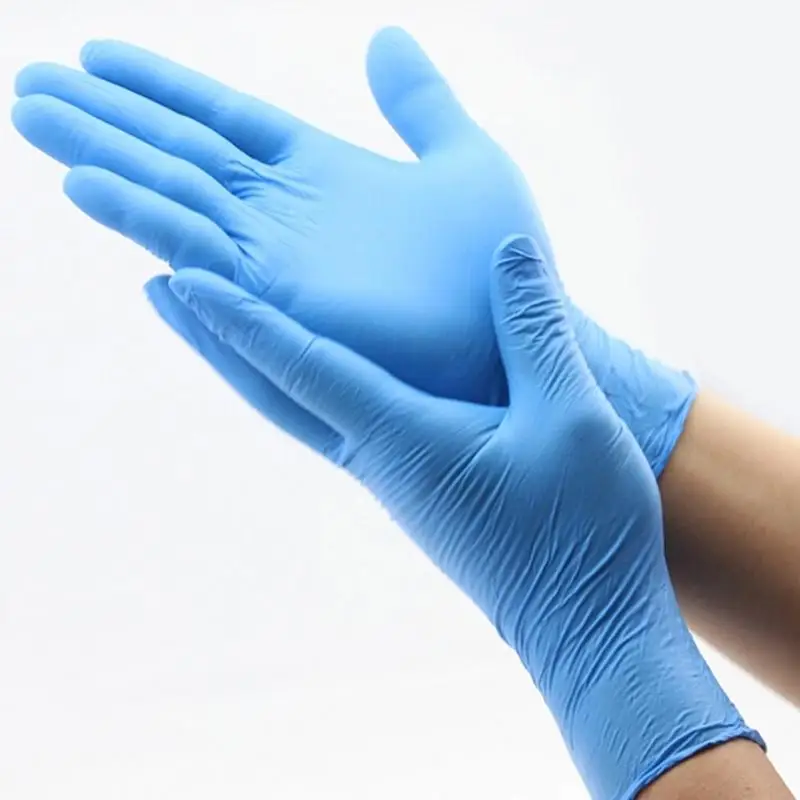Non-Vinyl Size Small Blue 5mil Nitrile Gloves Latex Free Exam Grade