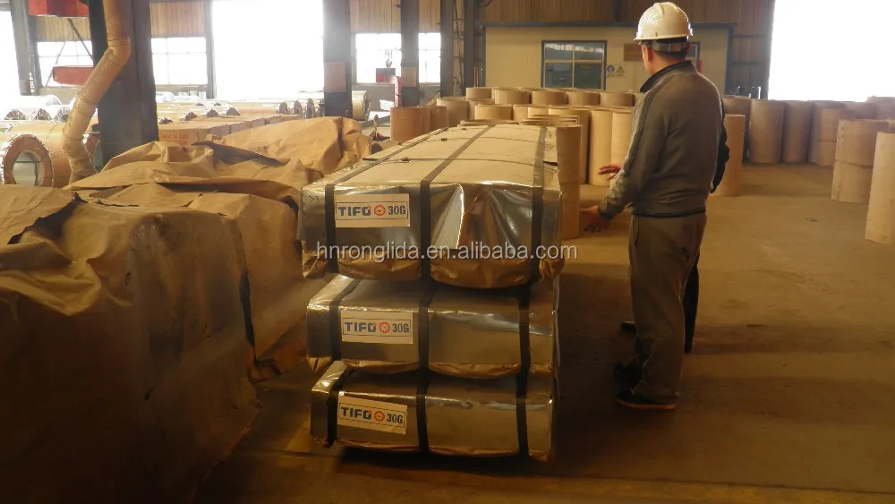 Color roofing steel tile with good anti-corrosion