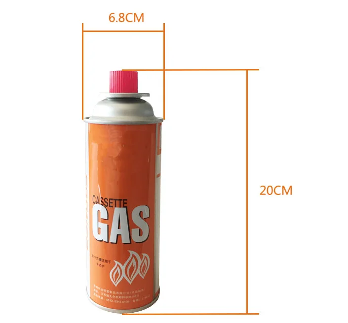 Camping Gas Stove China Korea Msds Gas Butane Refill 190g 220g 250g