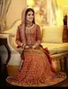 2016 Pakistani Designers Bridal Wedding Wear Lehenga Dress