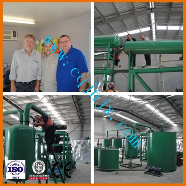 used engine oil distillation unit