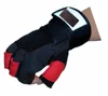 Logo Custom Fingerless Fitness Weight Lifting Gym Gloves Made In Pakistan