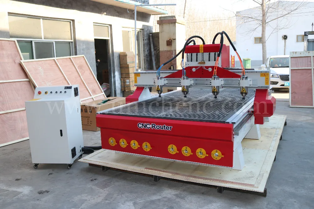 competitive price cnc router machine 4 spindles/cnc woodworking machinery price