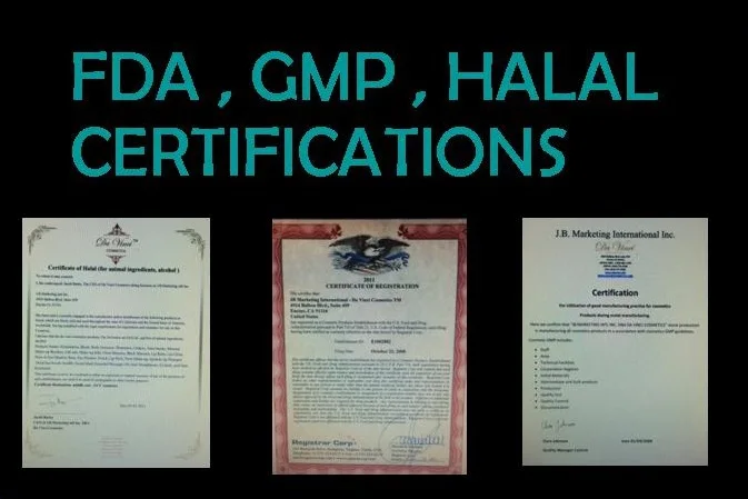 2015 - Da Vinci Cosmetics Catalog certification