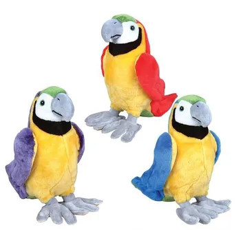 stuffed macaw
