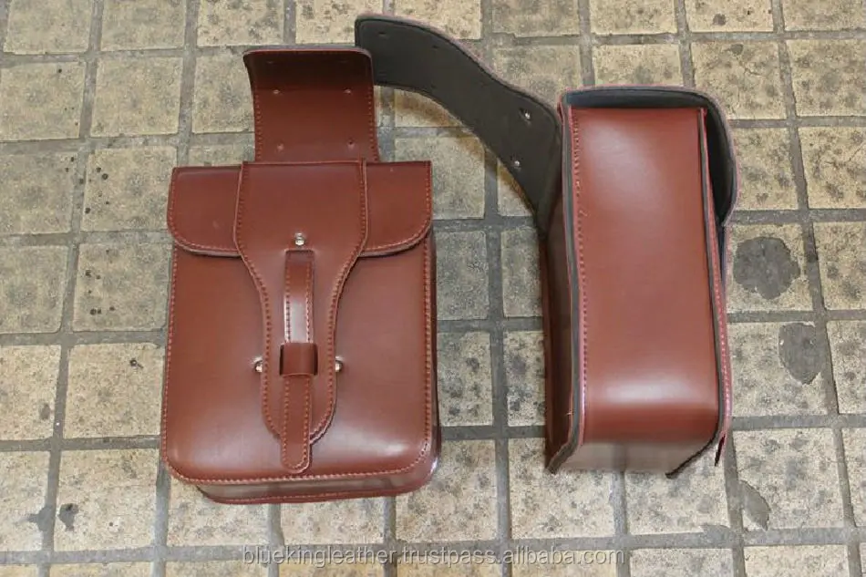 tourmaster leather saddlebags