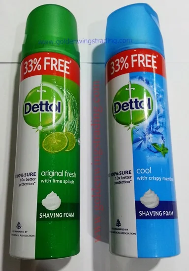 dettol foam shaving