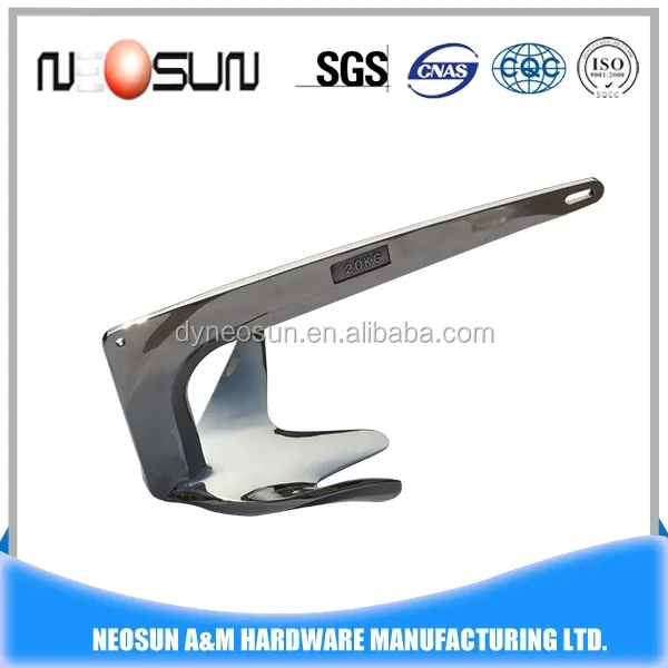 Stainless steel 1kg 2kg 2.5kg 3kg 3.5kg 5kg 10kg 15kg 20kg 25kg 30kg 50kg bruce boat anchor