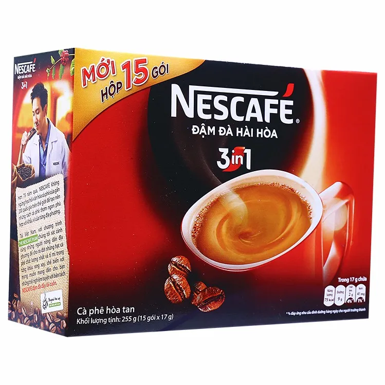 Nescafe Instant Coffee 3 In 1 Red 24 Boxes X 20 Sachets X