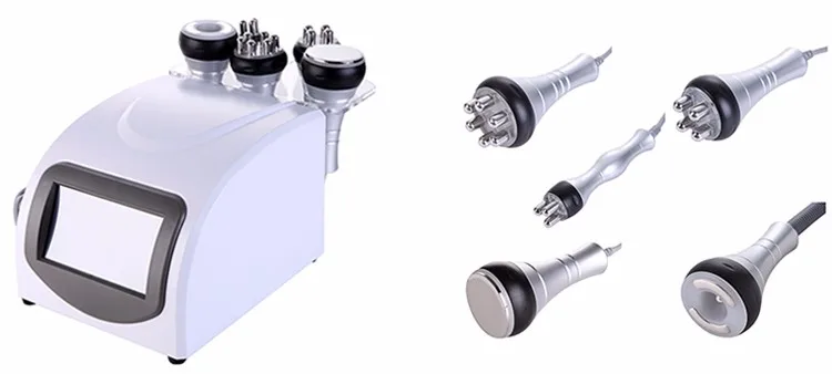 Máquina de cavitación ultrasónica portátil 5 en 1 al vacío rf a bajo precio