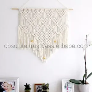 Buatan Tangan Macrame  Hiasan  Dinding  2019 Desain Buy 