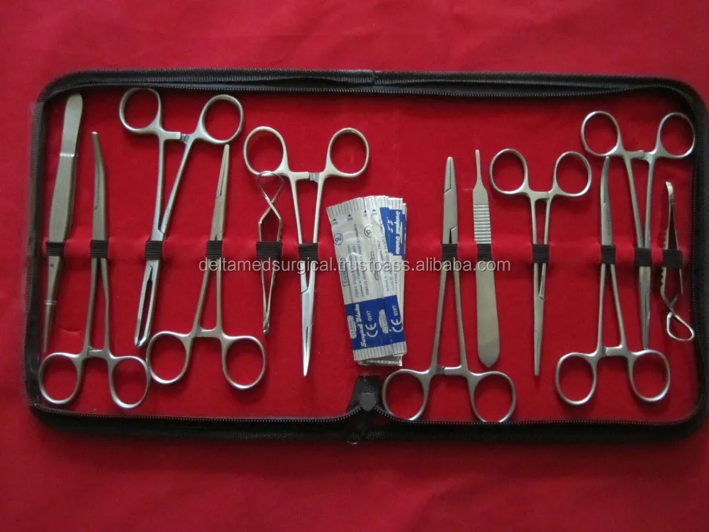 Dissecting Kit 15 Items W/ Case Great For Students/teacher's Survival