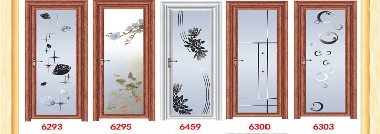 Modern Aluminium Bathroom Doors And Window Aluminum Frame