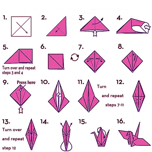 special animal design origami paper folding with best quality from