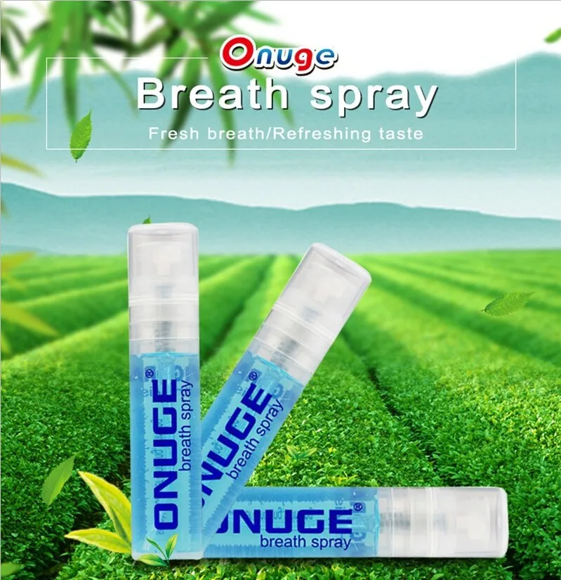new design dental teeth bleaching mouth freshener spray for