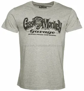 This is default title Men Gym Tight Fit Stretch Cotton T Shirt Round Neck Good Quality O Neck