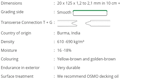 Exotic Wood Decking/ Composite Decking Outdoor Flooring Wood for Sale