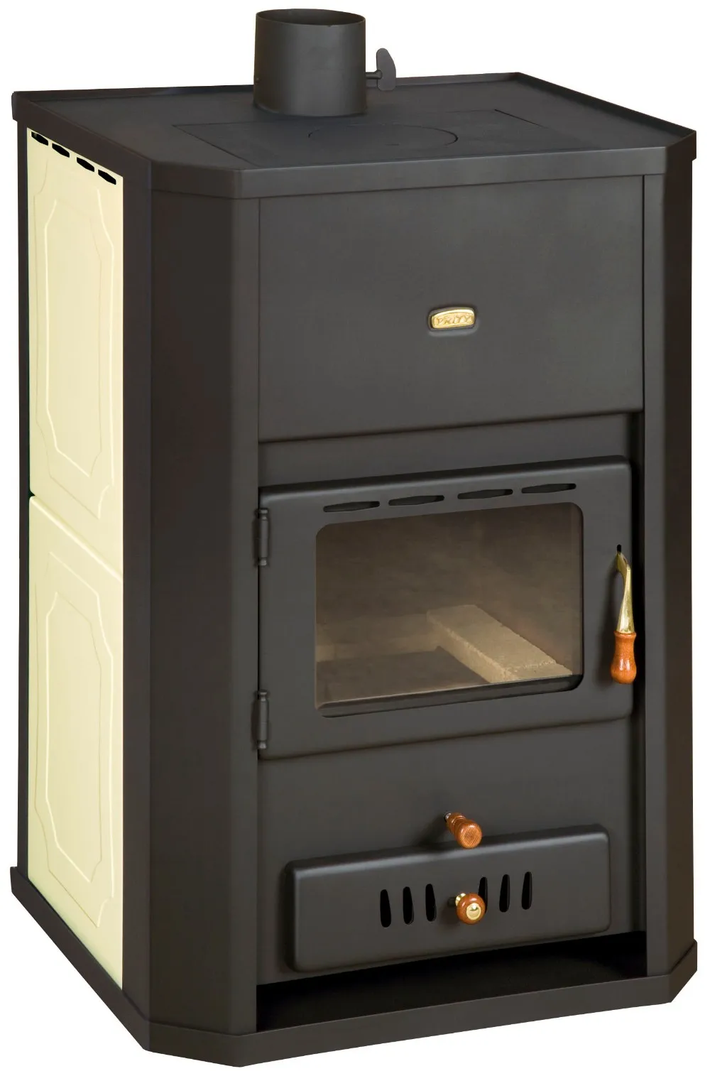 Wood Burning Fireplace Stove With Water Jacket Boiler Prity Wd W24