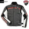 Men's Ducati Orignal Meccanica 2015 Latest Leather Motorbike Racing Jacket, All Sizes
