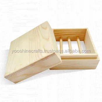 Square Wooden Soap Boxes,High Quality 