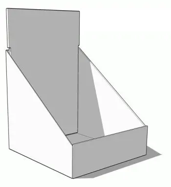 Cardboard Counter Display Template 28 Images 6 Inch Ultra Deep Template Cardboard Display Cardboard Counter Display Template