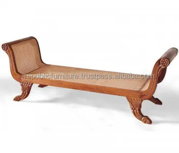Backless Bench Teak Rattan Jepara Furniture Exporter Buy