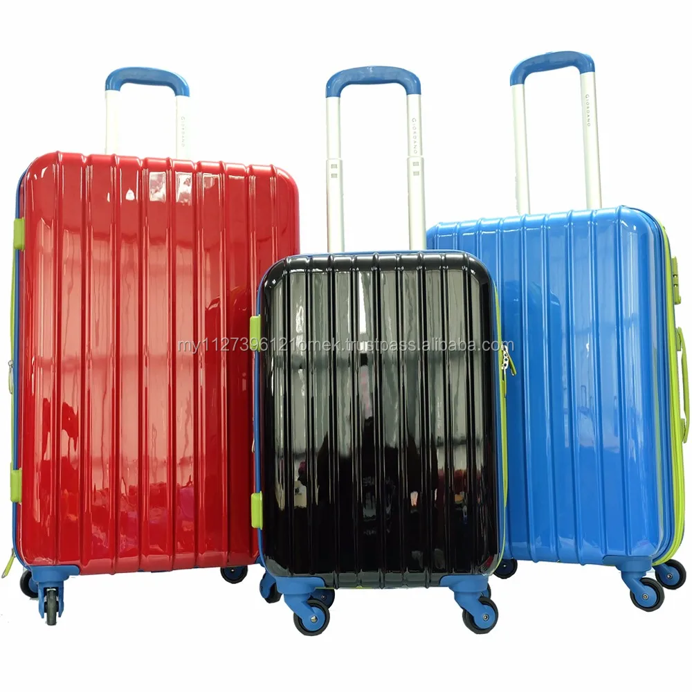 4 wheel trolley case