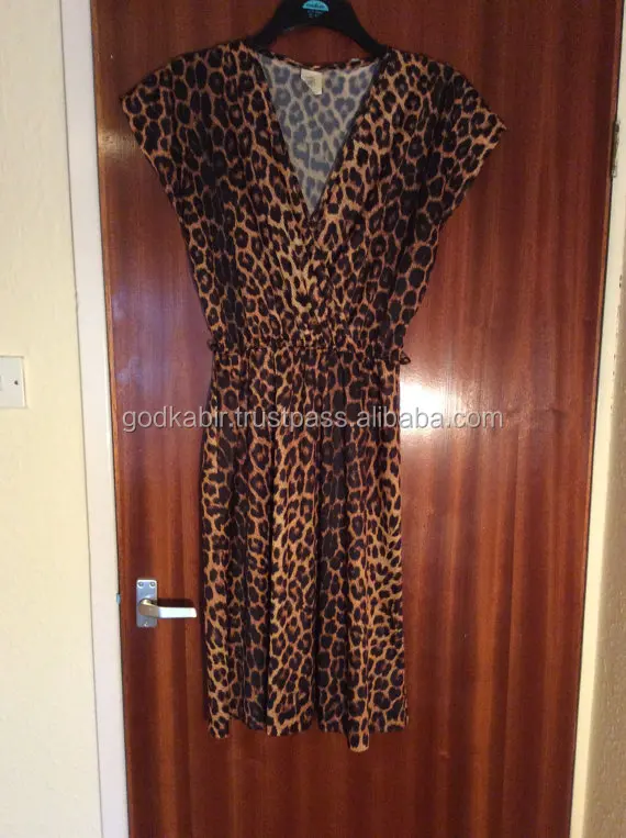 leopard print dress size 12