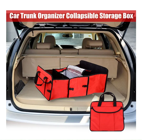 Folding Collapsible Sturdy&robust Car Storage Box Car Organiser