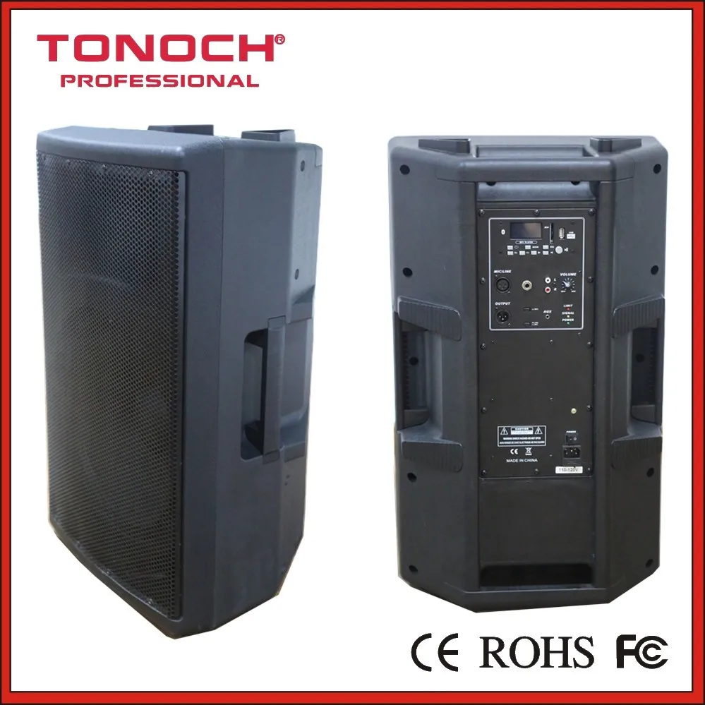 8" Combo Speaker With Analog Bi Amp 80w One Mixer With 2 Passive